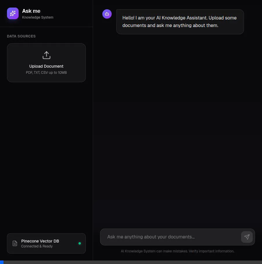 Frontend Interface
